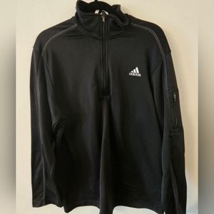 Adidas Quarter Zip Nylon Jacket
